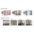 thumbnail image 4 of 1 PC 150cm x 180cm Creative Panel Sheer Voile Window Curtain, 4 of 4