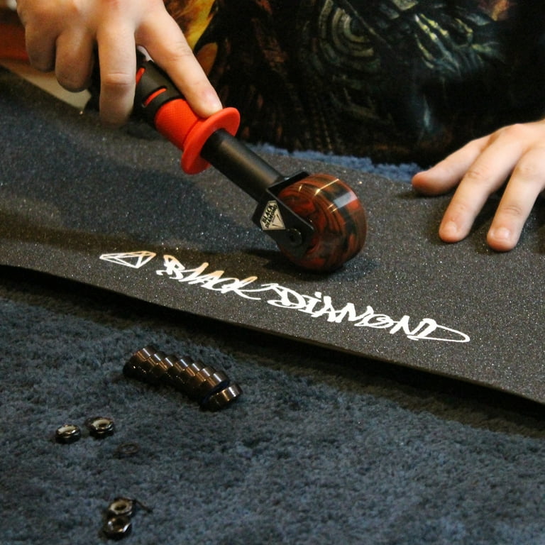 Grip Tape Per Skateboard GRIPTAPE - 28x50cm, Grana P40, Nero, Antiscivolo Impermeabile - Foto 7