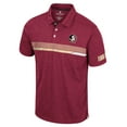 thumbnail image 2 of Men's Colosseum  Garnet Florida State Seminoles No Problemo Polo, 2 of 3