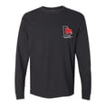 thumbnail image 2 of It's All About The South Georgia Football State Outline Long Sleeve Comfort Colors T-shirt, 2 of 4