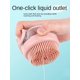 thumbnail image 1 of 1pc Silicone Pet Bath Brush, 1 of 5
