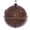 Brown, variant on Vickerman 6" Moss Green Wood Grain Bell Christmas Ornament, Pack of 2