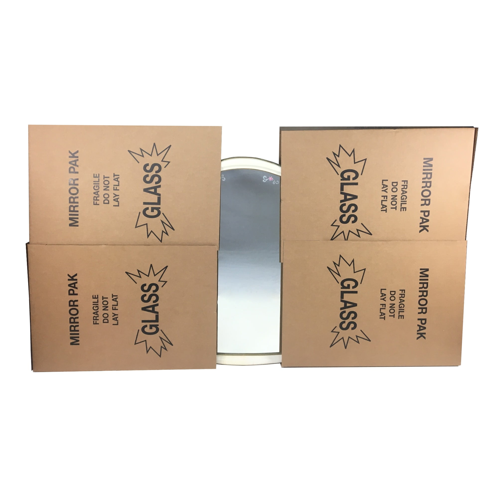 uBoxes 3 Picture & Mirror Moving Boxes for Large Pictures up to 40x60"