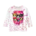 thumbnail image 5 of 3 Kid Girl Boy Tops Shirts Cute Cat Print Top for Girls - 3/4 Sleeve T Shirts, Kittens Love Crewneck Blouse, 5 of 5