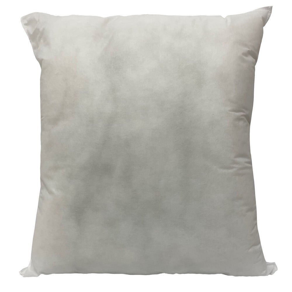 LR Home Lightweight Polyester Throw Pillow Insert, 22" x 22", White