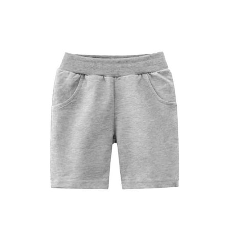 

koaiezne Toddler Girls Boys Kids Sport Soild Casual Shorts Fashion Beach Cargo Pants Shorts 18m Old Boy 18 Month Old Sweats