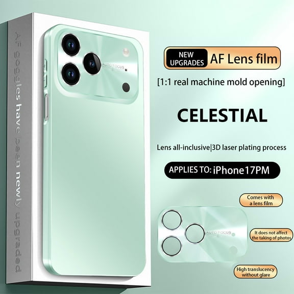 Ultra Thin Case Compatible with iPhone 17 Pro, Minimalist Matte Back Cover with Full Camera Protection, Luxury Anti-Scratch Shockproof Slim Shell For iPhone 17 Pro, Green
