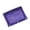 Purple, variant on 3-Ring Binder Pencil Pouch with Clear PVC Window – Large Capacity, Metal Zipper, Reinforced Grommets, Waterproof Diamond-Weave Fabric