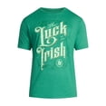 thumbnail image 3 of St. Patrick's Day Men's Graphic Tee Luck of the Irish from Way to Celebrate, Sizes XS-5XL, 3 of 4