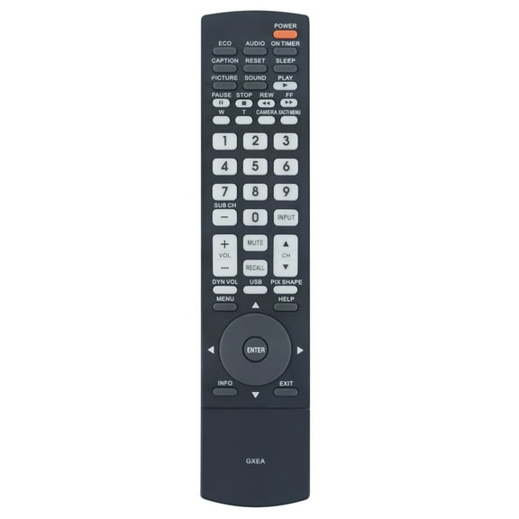 New GXEA TV remote control for Sanyo TV DP50740 DP50710 DP42840 DP37840 DP46840 DP52440 DP55360