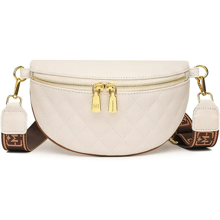 white chanel belt bag