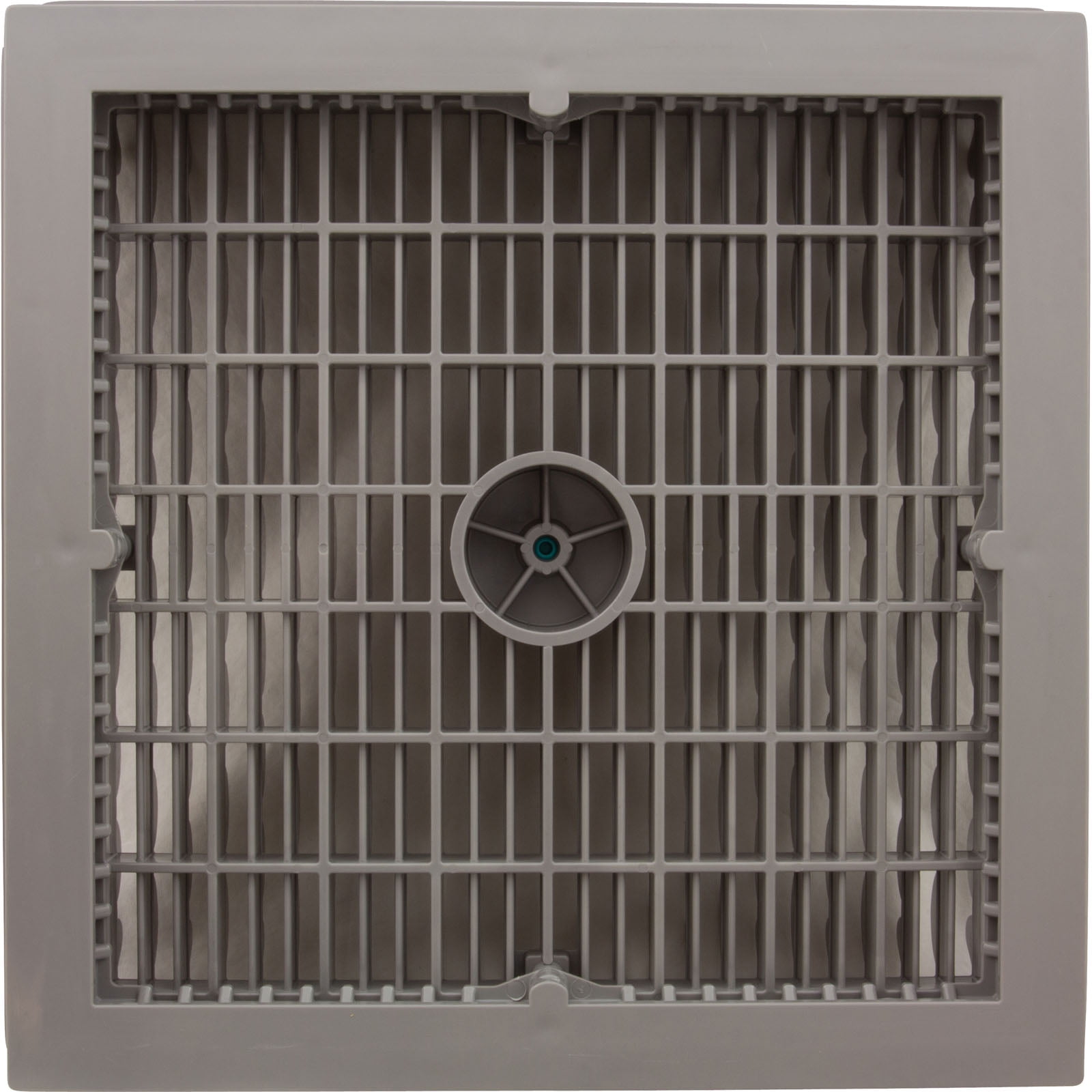 Couvercle D'aspiration Pour Piscine 12x12 Pouces Avec Anneau Ventilé - Blanc - Neuf