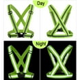 thumbnail image 7 of SENRISE Hi Vis Security Reflective Elastic Straps Reflective Vest Adjustable Belt High Visibility Universal, 7 of 7