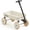 White, variant on Kidpop Pula-Mini First Wagon for Toddlers, 4-Wheel Baby Pull Toy Cart for Kids Ages 1-3, Indoor & Outdoor Push Walker Toy, Ideal 1 Year Old Birthday Gifts