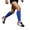 Adult-Dark Blue, variant on Ticikt Children's Stress Socks Protective Leg Guards Sweat Absorbing for Sports 9-18 Years,Orange