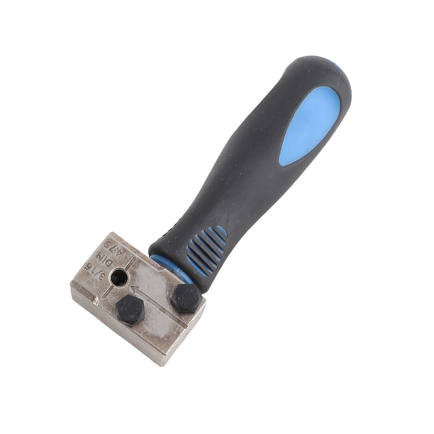 Herramienta De Abocardado De Línea De Freno De Doble Cabezal, Herramienta De Abocardado Doble Portátil, Multifuncional De Alta Resistencia De 3/16 Pulgadas Para Automoción