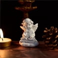 thumbnail image 2 of Wosthever Ángel resina jardín estatua estatuilla Hada Ángel escultura decoración del hogar Decoración del hogar No. 4 Wosthever HA043476-04, 2 of 6