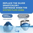 thumbnail image 6 of FROG @ease Replacement SmartChlor Cartridge 1 Pack and Balancing Starter Kit with 1 Pack of Maintain for use with Swim Spa FROG @ease Floating System, 6 of 7