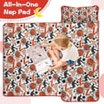 thumbnail image 4 of Orange Basketball Players Pattern Toddler Nap Mats for Kids Preschool,Sleeping Mat Bag or Kids,Toddler Sleeping Bag,Toddler Nap Mat or Daycare, 4 of 6