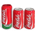thumbnail image 1 of Silicone Can Sleeve (3 Pack) - Beer Can Cover Can Hides Beer Can By Disguising It As A Can Of Soda (red), 1 of 5