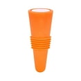 thumbnail image 5 of Qiangzon Wine Stoppers for Wine Bottles Colorful Silicone And Stainless Steel Wine Bottle Stopper - Leakproof Reusable Stopper for Wine, Beverages, Kitchen, Bar Keeps Liquids Fresh with Secure Seal, 5 of 9