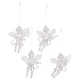 thumbnail image 1 of Hanging Angel Decorations Christmas Angel Pendants 4pcs for Tree Xmas Tree Topper Decorations, 1 of 5