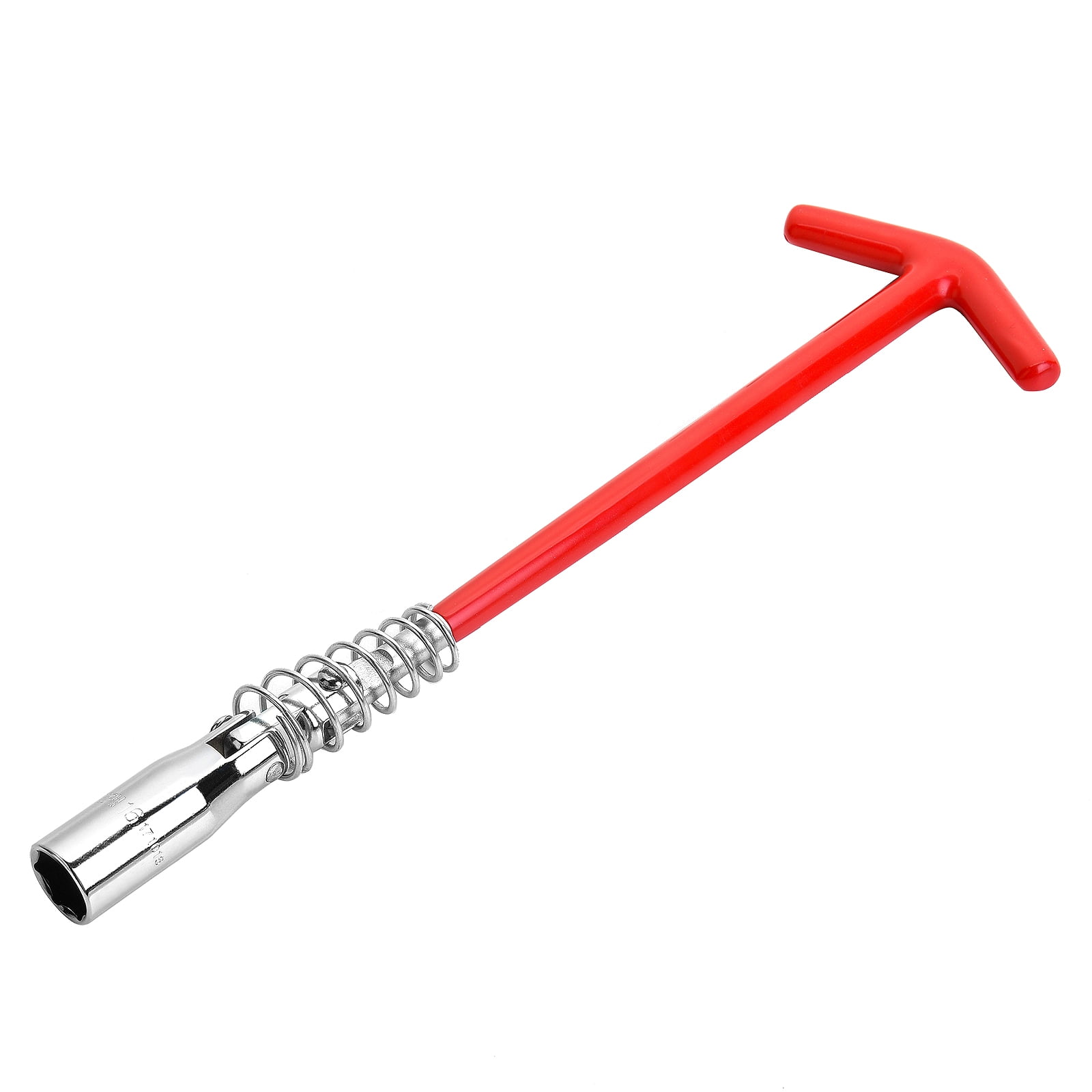 Jetech 5/8 Inch (16mm) T-Handle Spark Plug Socket with Rubber