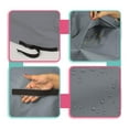 thumbnail image 7 of Hot Tub Cover / Spa Cover 12 Oz Waterproof - 100% Weather Resistant Outdoor Square Spa Cover with Elastic for Snug Fit (14" H x 90" W x 90" D, Grey), 7 of 7