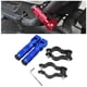 thumbnail image 3 of Clavijas universales para motocicletas, reposapiés plegables, ciclomotores Azul Cola Estribos para moto, 3 of 8