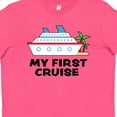thumbnail image 4 of Inktastic My First Cruise with Cruise Ship and Palm Trees Youth T-Shirt, 4 of 5