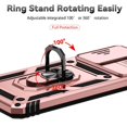 thumbnail image 5 of Estuche GANGXUN para Samsung Galaxy A33 5G, soporte giratorio 360°, estilo mecánico y magnético, 5 of 5
