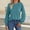 Army Green, variant on Oplxuo Womens Long Sleeve Tops Pleated Crew Neck Business Casual Blouses Fashion Clothes 2025 Trendy Outfits