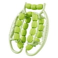 thumbnail image 3 of S SERENABLE Pince Circulaire pour Jambes 23 Roues Rouleau de Musculation pour Voyage Vert, 3 of 9