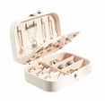 thumbnail image 1 of Xtellar Organizador Joyas Estuche Joyero Aretes Anillos Para Viaje, 1 of 1