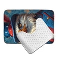 thumbnail image 6 of Xecao Surreal Bald Eagle Gentleman 2-Piece Vintage Seamless Anti-Skid Mat Set, featuring a stylish pattern for a safe and elegant toilet rug experience, 6 of 6