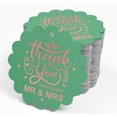 thumbnail image 4 of Inkdotpot Thank You From The New Wedding Bottle Tag Real Rose Gold Foil Favor Hang Tags Pack Of 100, 4 of 6