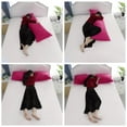 thumbnail image 4 of Unique Bargains Body Pillow Covers 300 Thread Count Cotton Pillowcases Set of 2 Fuchsia 21" x 55", 4 of 8