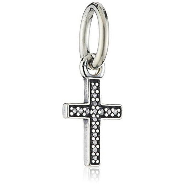 Carolyn Pandora Symbol of Faith Cross Dangle Charm 791310CZ Walmart