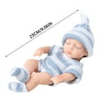 thumbnail image 3 of Realistic Sleeping Pose Collectible Doll 7.09 Inch Lifelike Figure, Soft Vinyl Art Display and Photography Prop Companion Model, 3 of 8