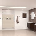 thumbnail image 3 of Transolid Swk603672 Saramar 60" W X 36" D X 72" H Three Panel Shower Wall Kit - Cashew, 3 of 5