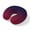 Red, variant on Neck Pillow Ergonomic Memory Foam U Shaped Pillows,Black Brown Gradient Pattern Soft Portable Neck Head Support Cushion Pillow for Travel Airplane Car Office Use,Abstract Geometric Art