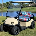 thumbnail image 4 of Pzuqiu Tropical Hibiscus 2-Piece Golf Cart Seat Covers | Breathable Washable Universal Fit | Stylish Golf Course Accessory for Golf Lovers, 4 of 10