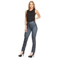 thumbnail image 2 of Pantalón Mujer De Vestir Formal Casual Recto Gris Cómodo gris G Incógnita 550381, 2 of 5