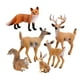 thumbnail image 3 of Juego de 6 figuras de animales de , ciervo, , conejo y ardilla, para juego de rol, figuras de del bosque para mesa de paisaje., 3 of 9