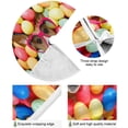 thumbnail image 2 of FMSHPON Easter Bunny DogEggs Xmas Christmas Tree Skirt Stand Mat for Holiday Party Decoration Indoor Outdoor 48 inches, 2 of 6