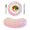 Multicolor, variant on Rainbow Color Round 13 Inch Placemats Set of 8, Fantasy Colorful Ombre Swirl HeatResistant Non Slip Place Mats for Dining Table, Wipeable Braided Kitchen Table Mats for Housewarming