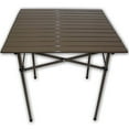 thumbnail image 4 of Table Table Table Por in a Bag TA2727 Haute en Aluminium avec Sac de Transport, Marron, 4 of 4