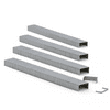 Emraw Premium Sharp Chisel Points Standard Staples 5000 Count Stainless Steel Fits Standard Staplers Heavy Duty Full Strip Office Supplies 20 Sheets Capacity Silver Staples (Pack of 2)