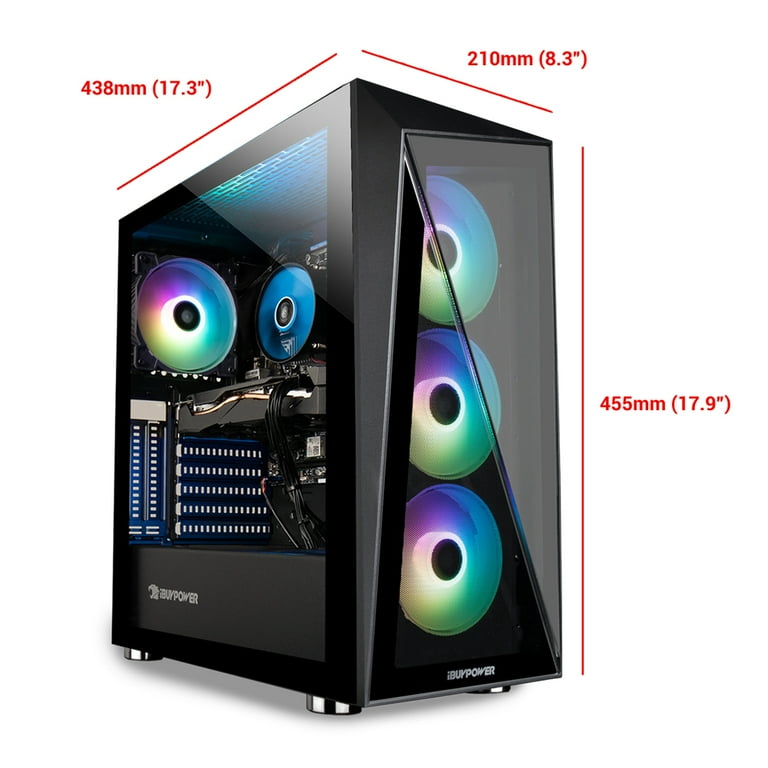 iBUYPOWER Slate 4 MR 221i Desktop i7-11700F 16GB 480GB SSD