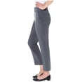 thumbnail image 3 of Kirkland Signature Ladies' Ankle Pant 27" Inseam Gray 6, 3 of 4